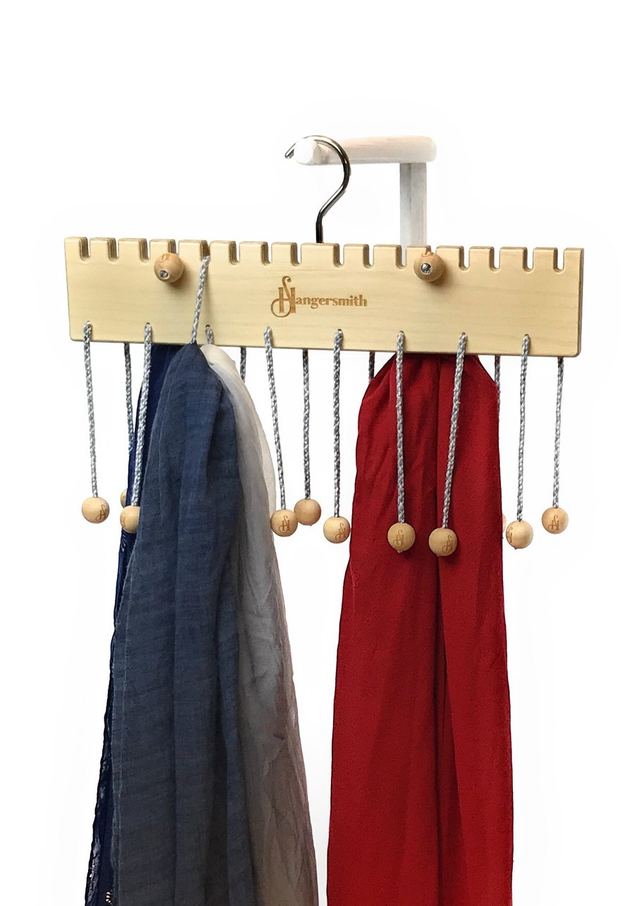 Hangersmith Hanger - For Scarves, Tote Bags, Necklaces, Ties, Belts & more