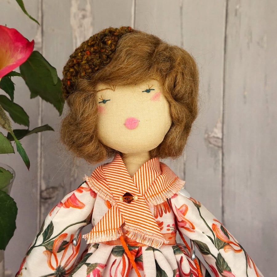 Odile, A Rag Maid Doll