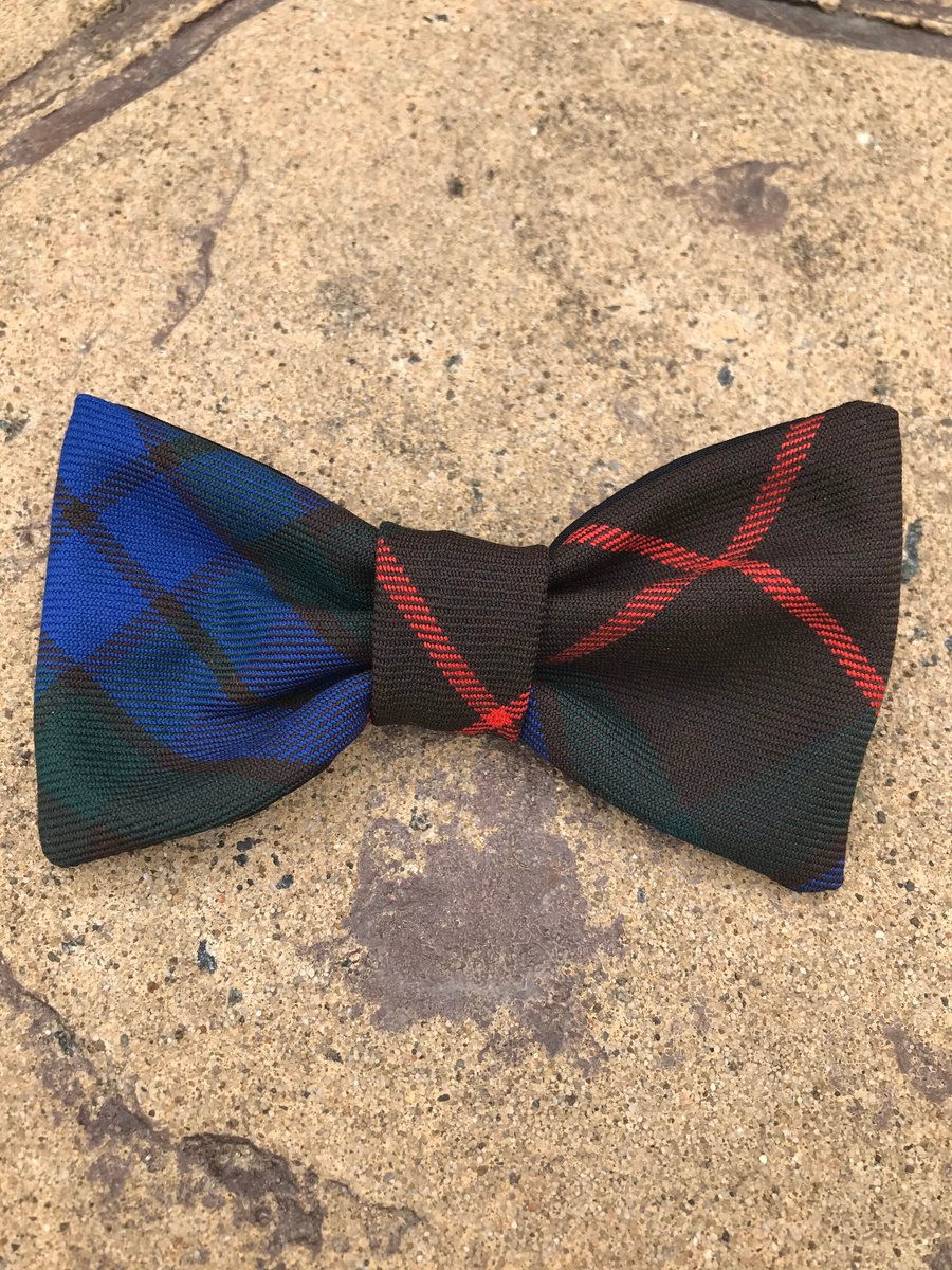 Fraser Ancient Hunting Tartan hair bow, babies, children