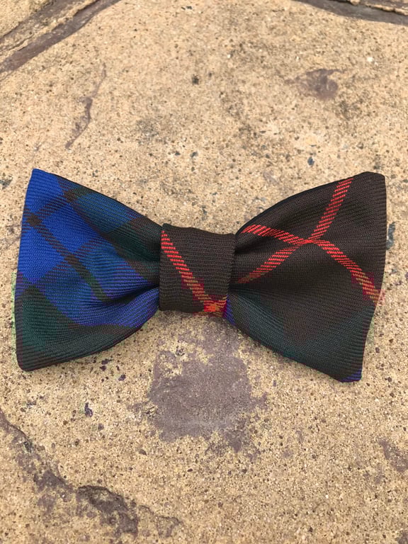 Fraser Ancient Hunting Tartan hair bow, babies, children