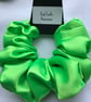 Large Silky satin luxury fabric scrunchies, Large scrunchie, Satin fabric  - Image 1