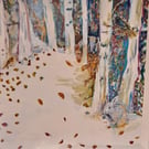 Pack of 6 cards. Winter Wishes. One designn