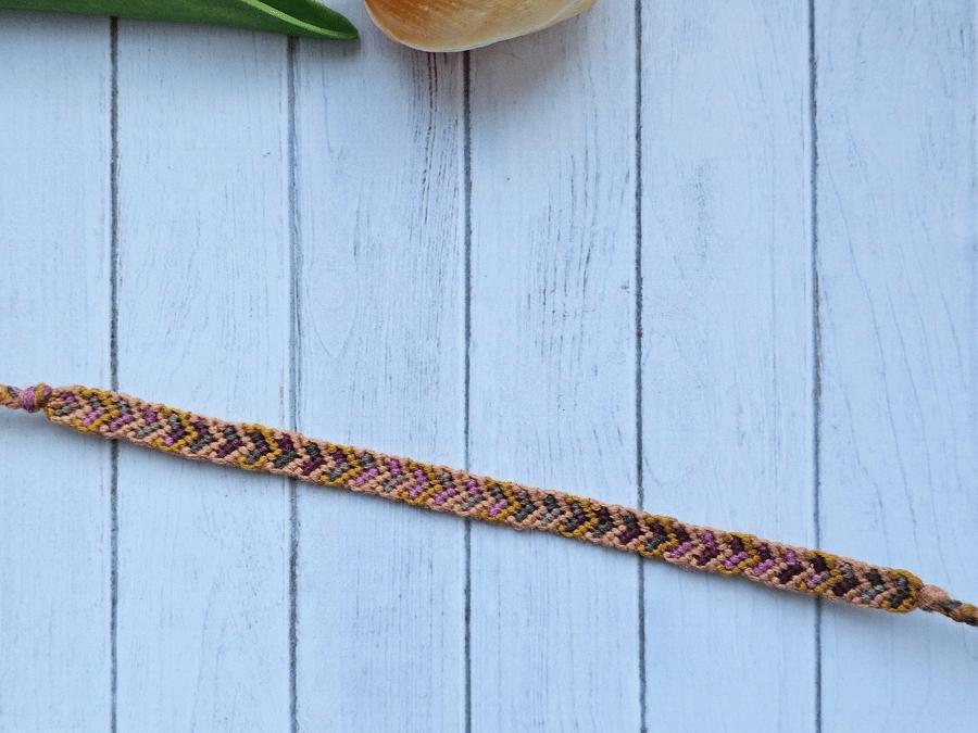 Friendship bracelet - Ombre Chevron