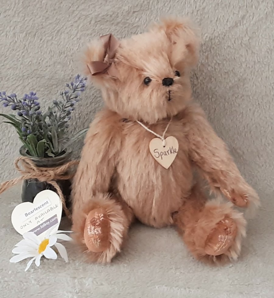 One of a kind Collectable Bear, Mohair Teddy Bear, Artist Bear by Bearlescent