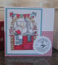 Aga Kitchen Card Keep Warm and Carry On - Image 1