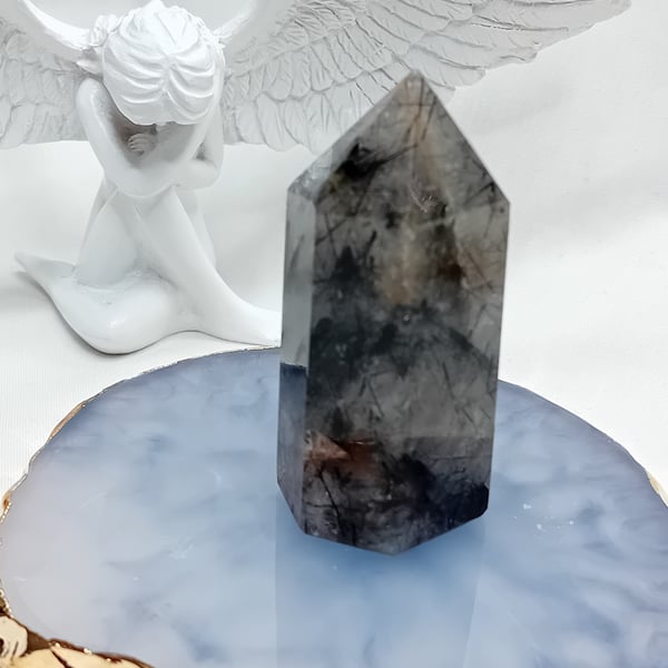 Rutilated Quartz Point