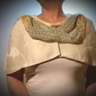 ANNETTE EVENING CAPELET WITH SCARF