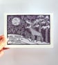 Moose and Stars Card - READY TO SHIP - Image 2
