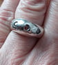 Three stone bombe ring - Image 1