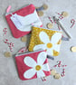 Oilcloth Purse or Small Makeup bag perfectly imperfect