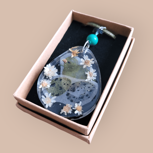 Baby Chick Resin Pendant Necklace 