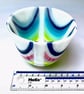 Summer Seconds - Handmade Rainbow Fused Glass Drop Bowl - Image 4