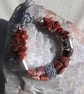 SALE - Picasso & Red Jasper Gemstone Bracelet "Red Venetian" - SALE PRICE - Image 3