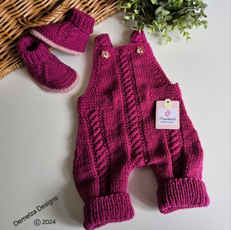 Baby Girl's Romper Set 0-6 months size MADE TO ORDER ONLY