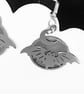 Gothic Bat Earrings  - Image 3