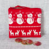 Coin purse, small purse, Christmas.