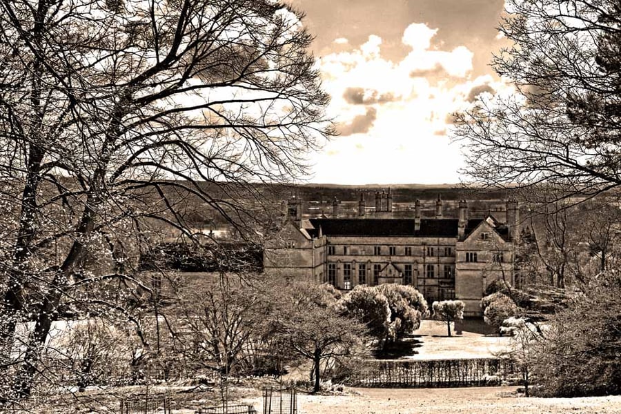 Batsford House Moreton In Marsh Cotswolds UK  Photograph Print