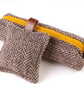 Upcycled Tweed Pencil Case - Handmade - Image 8