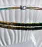 Rainbow Hematite Beaded Necklace Minimalist Gradient Statement Jewellery - Image 6