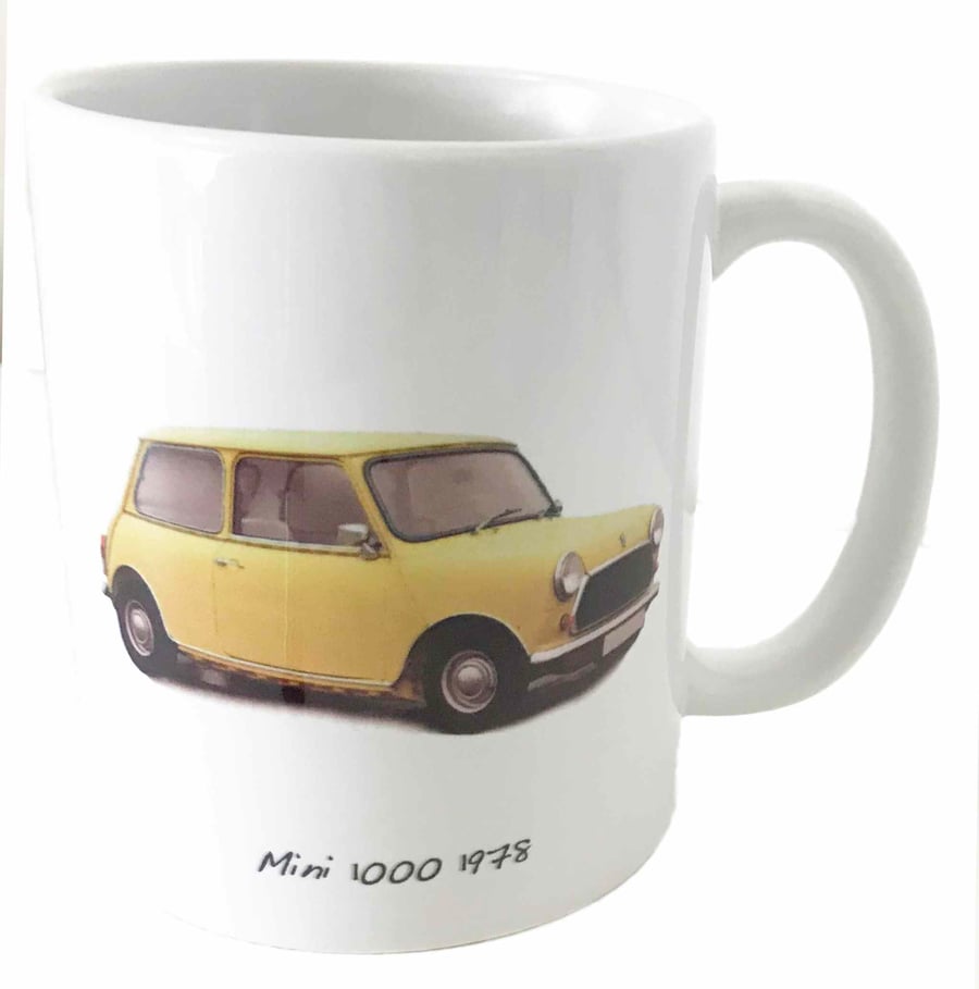 Mini 1000 1978 - 11oz Ceramic Mug for the Classic Mini fan
