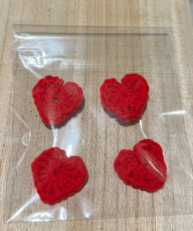  Crochet Hearts 