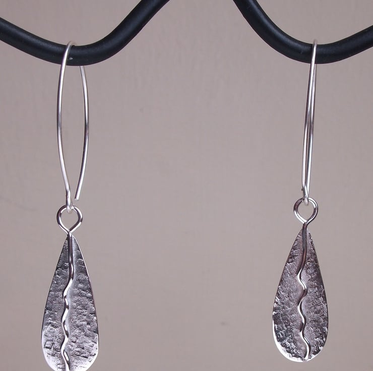 Leaf Dangle Earrings - Tao Jewellery