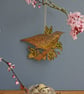 Thrush & Oak leaf hanging - Image 2