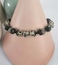 Dalmatian jasper beaded bracelet - Image 8