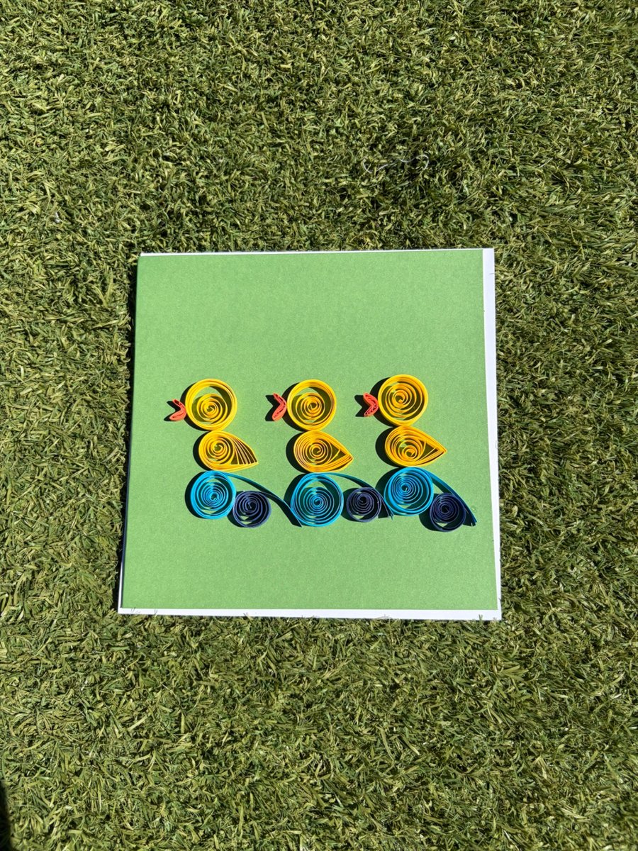 Handmade Quilled Card