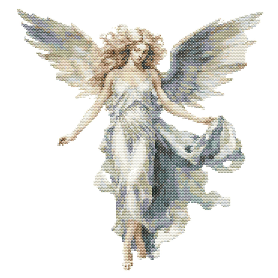 GUARDIAN ANGEL - Cross Stitch Pattern - Cross Stitch Chart