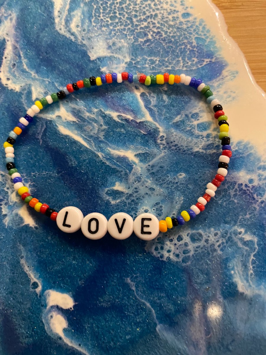 LOVE Rainbow Bracelet (575)