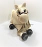 Crochet Baby Blanket, 2 in 1 Cuddle & Play blanket, Horse Blanket. - Image 3