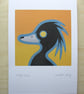 A4 British Bird Print - Tufted Duck