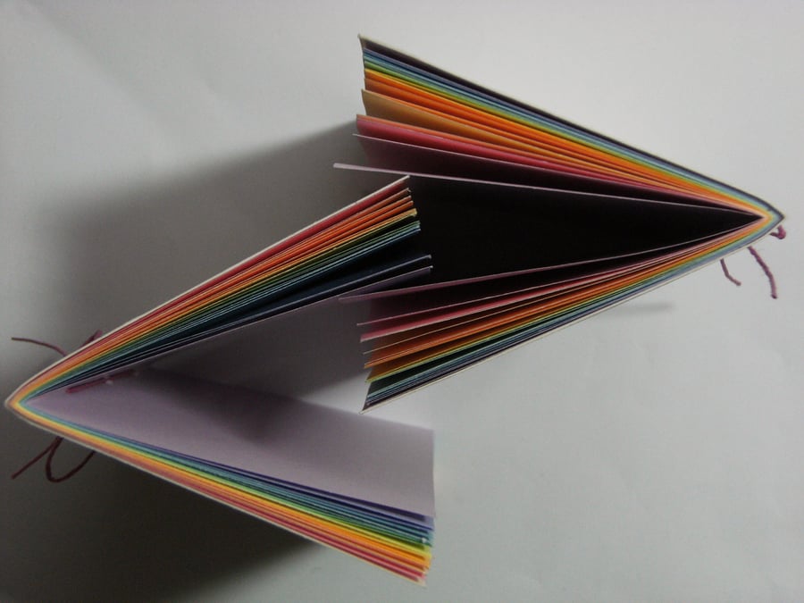 Mini Pastel Rainbow Notebooks 