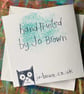 Turquoise Cats card by Jo Brown happy tomato - Image 3