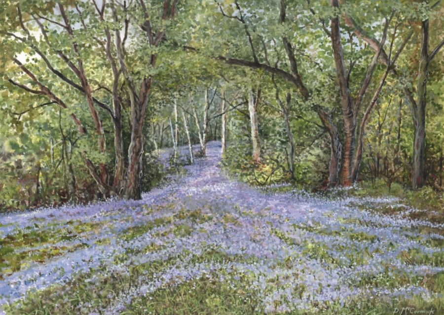 Bluebells - ORIGINAL PAINTING