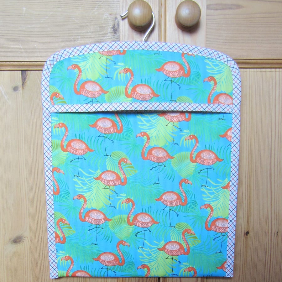 Flamingo Peg Bag