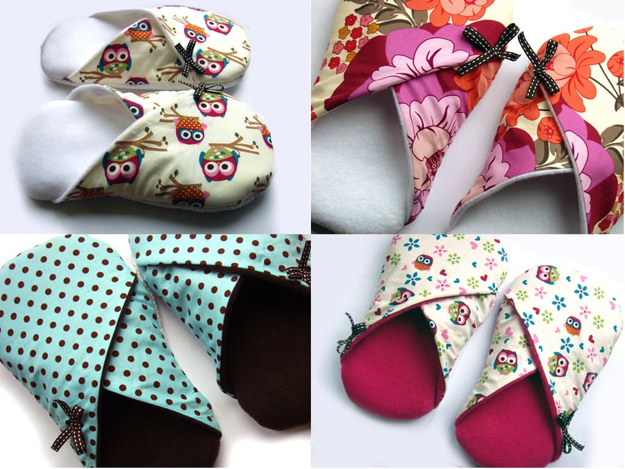 Womens Slippers - made to order