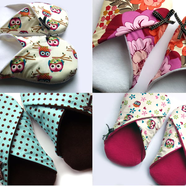 Womens Slippers - made to order