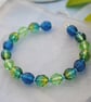 Capri & olive bangle bracelet - Image 1