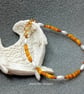 Orange Shell Bead Bracelet - Image 5