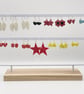 Porcelain white feather earrings - Image 5