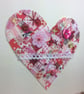 Patchwork heart Anniversary card - Image 2