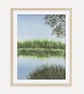 In The Moorlands Art Print, Moody Landscape Wall Art, Countryside Nature Artwork
