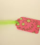 Pack of 3 pink and green gift tags - Image 5