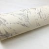 A4 Marbled paper sheet drawn stone neutral cream grey marble