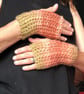 Hand made fingerless gloves