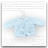 Reserved for Shani - Little Snowflake Cardigan 