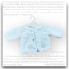 Reserved for Shani - Little Snowflake Cardigan 