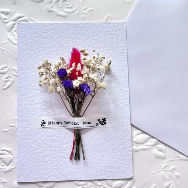 Handmade Personalised Birthday Card with Envelope C019